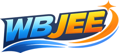 wbjee ব্র্যান্ডের গোলাপি নীল লোগো